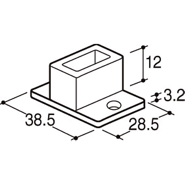 ロイヤル 角パイプ Vフェイスハンガー 300 45本セット