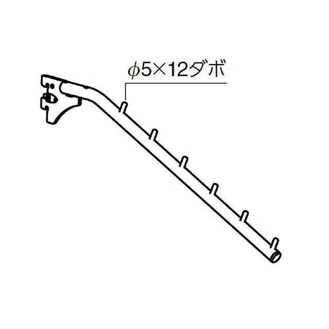 ロイヤルFB-25-5フェイスアウト傾斜ハンガー ロイヤル(AAシリーズ)] R