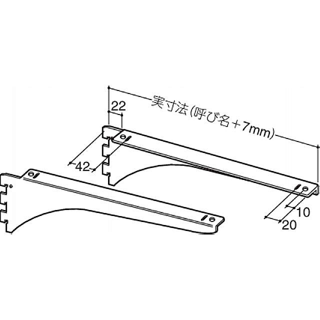 SUS-A-133 ステンレスウッドブラケット | ROYAL WEB CATALOGUE PLUS