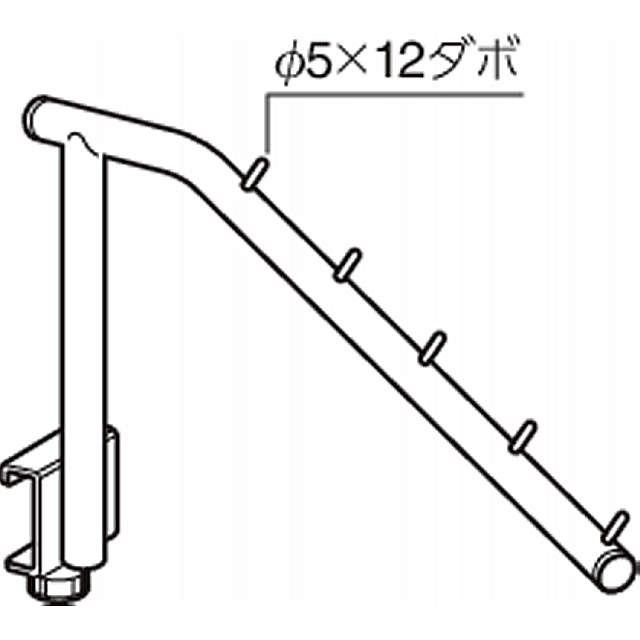 V-FSUK-19-5 V-フェイスアウトスロープアップタイプ19φ | ROYAL WEB